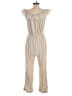 Universal Thread Metallic Tan Gray Jumpsuit Size S - photo 2