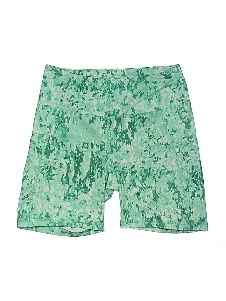 Pre-owned Z By Zella Athletic Shorts In Green