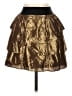 BCBGeneration Metallic Gold Formal Skirt Size XS - photo 1