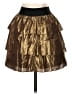 BCBGeneration Metallic Gold Formal Skirt Size XS - photo 2