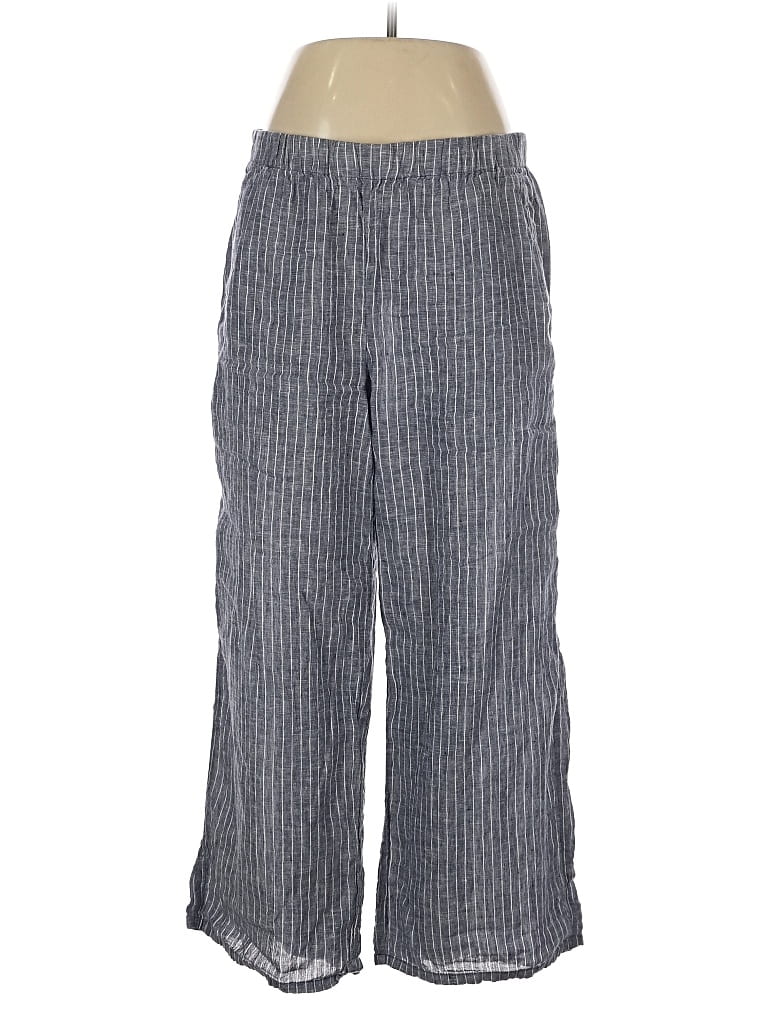 Pre-owned Eileen Fisher Casual Pants In Gray