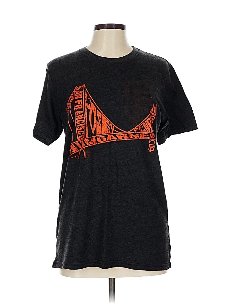 Pre-owned Assorted Brands Short Sleeve T-shirt In Black