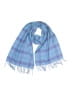 Unbranded Plaid Blue Scarf One size - photo 1