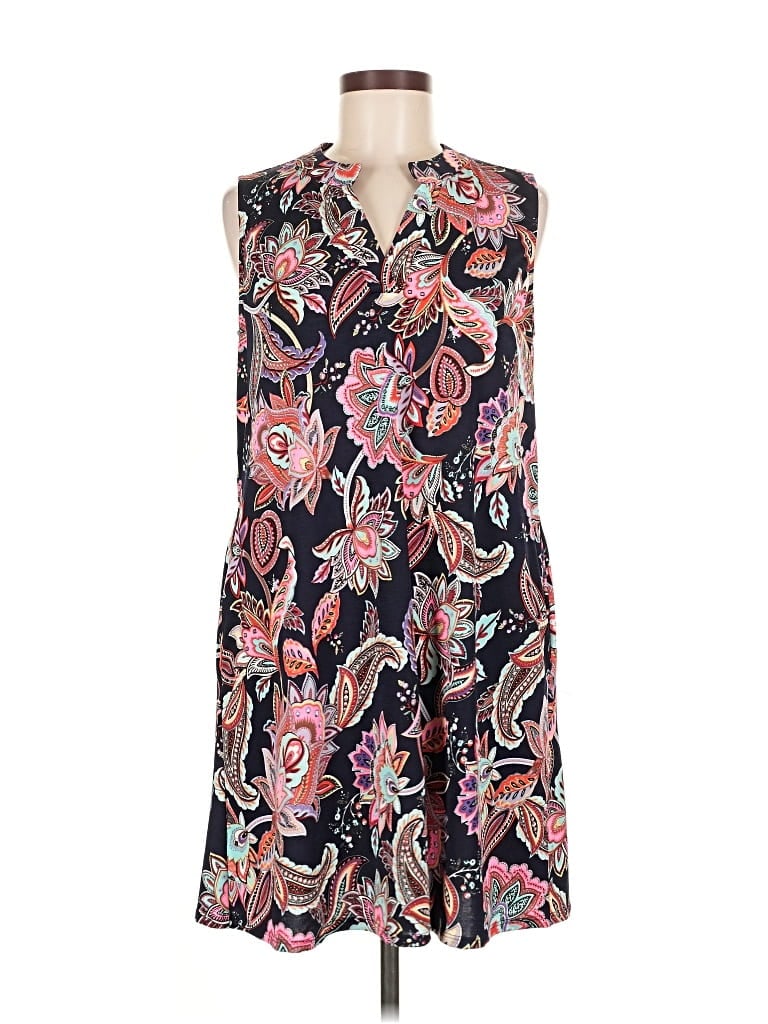 Pre-owned Dear Scarlett Casual Dress In Blue