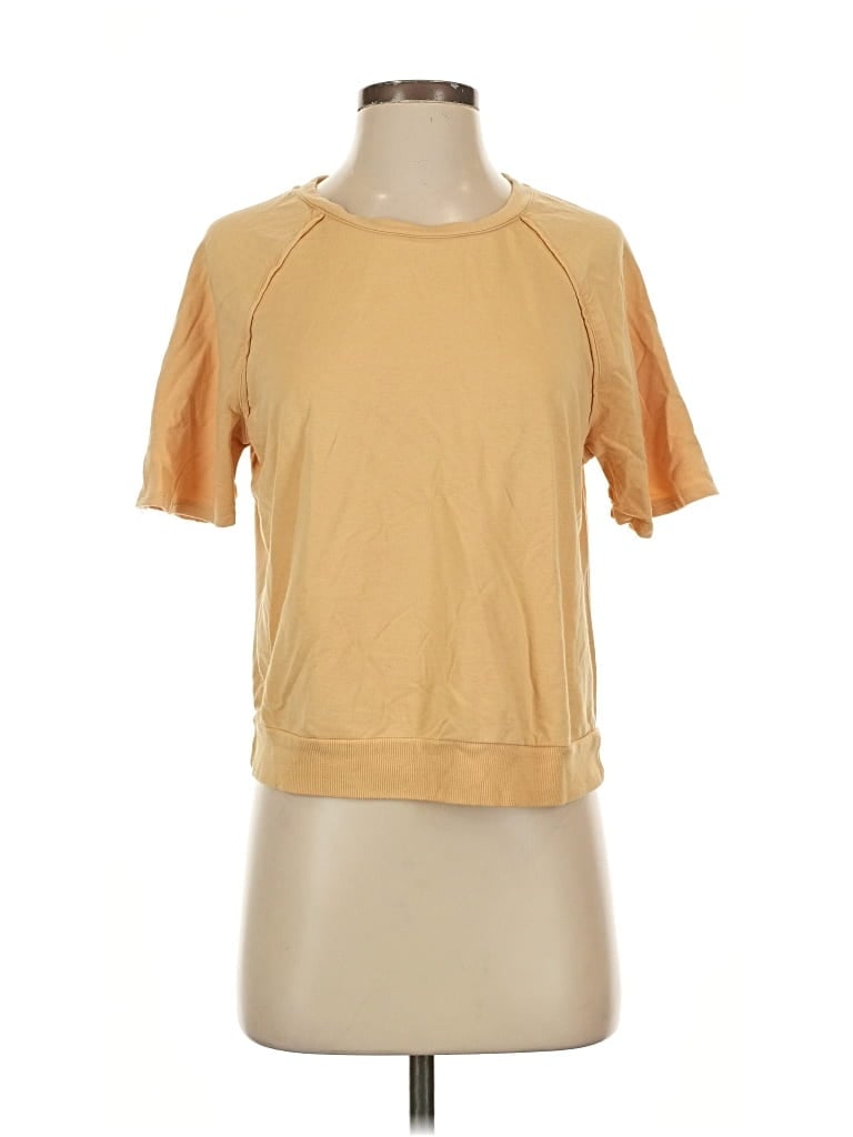 Pre-owned Elie Tahari Cardigan Sweater In Gold