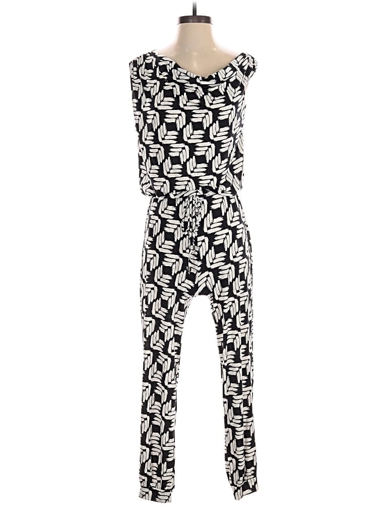 Pre-owned Ariella Jumpsuit In Black