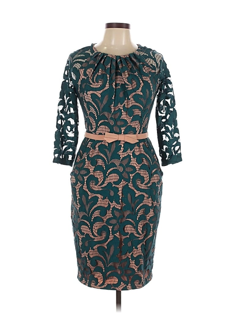 Pre-owned Eva Franco Cocktail Dress In Blue