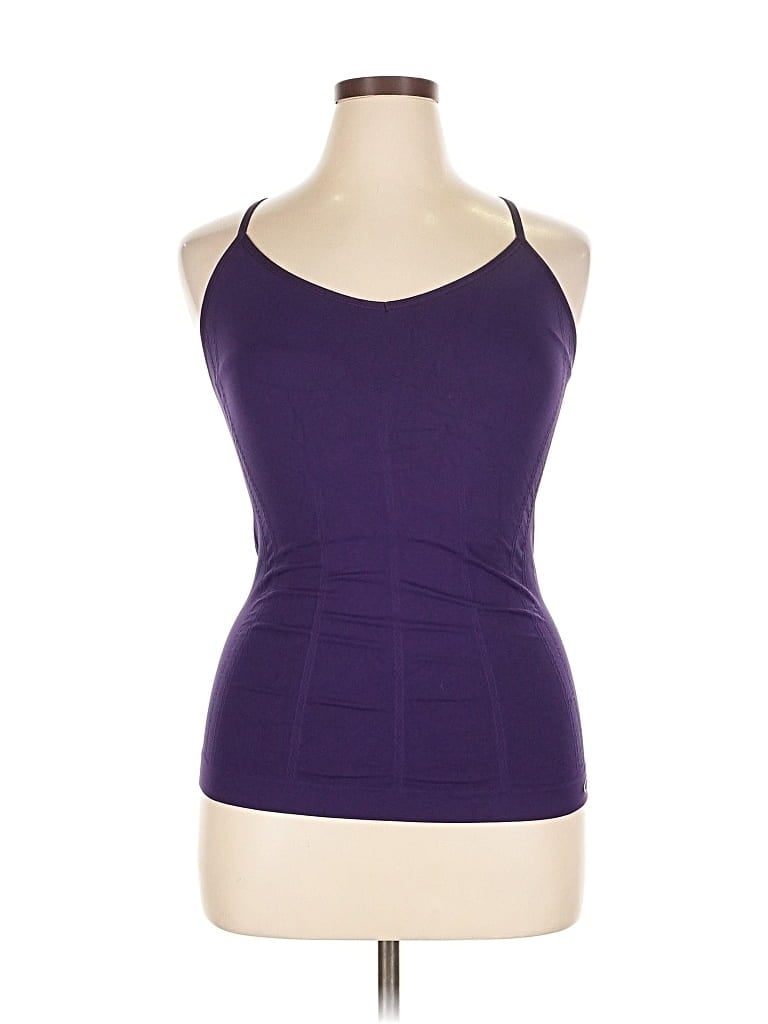 Pre-owned C9 By Champion Tank Top Purple Halter Neckline Tops