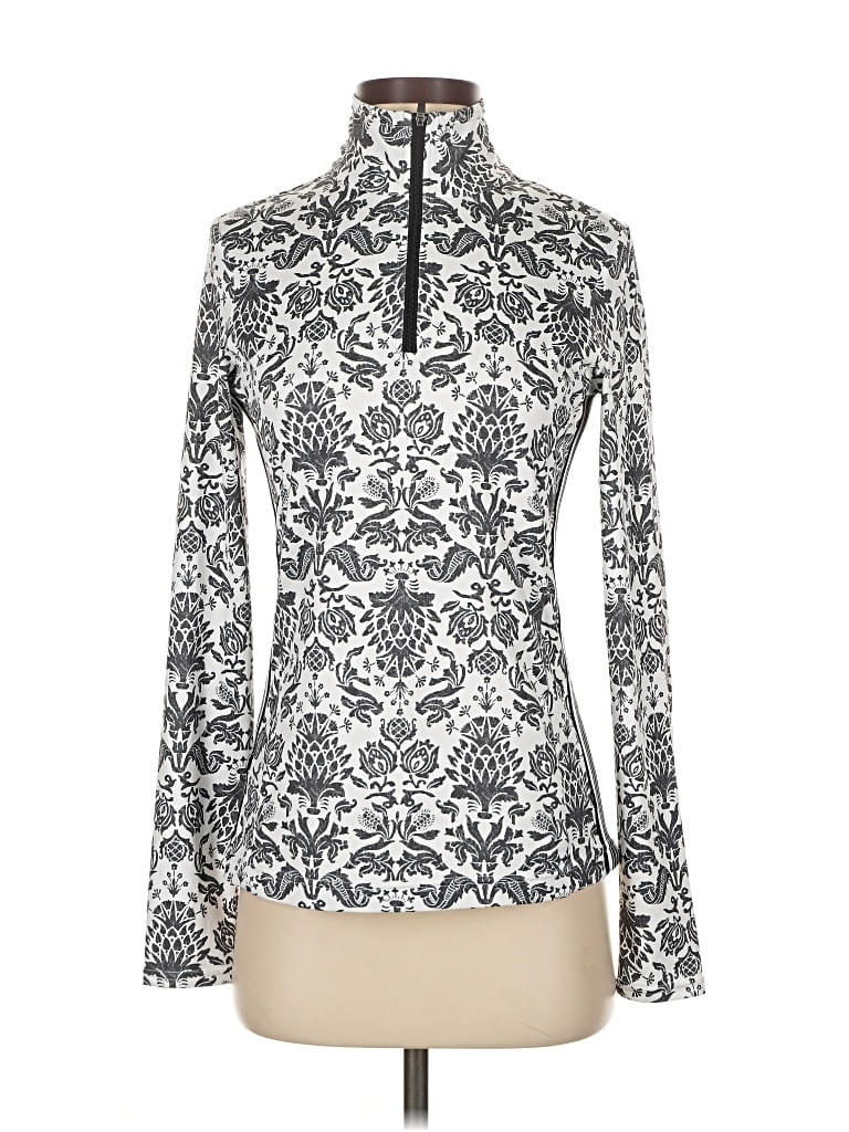 Pre-owned Athleta Active T-shirt In White