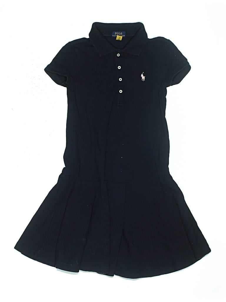 Pre-owned Polo By Ralph Lauren Kids' Dress In Black