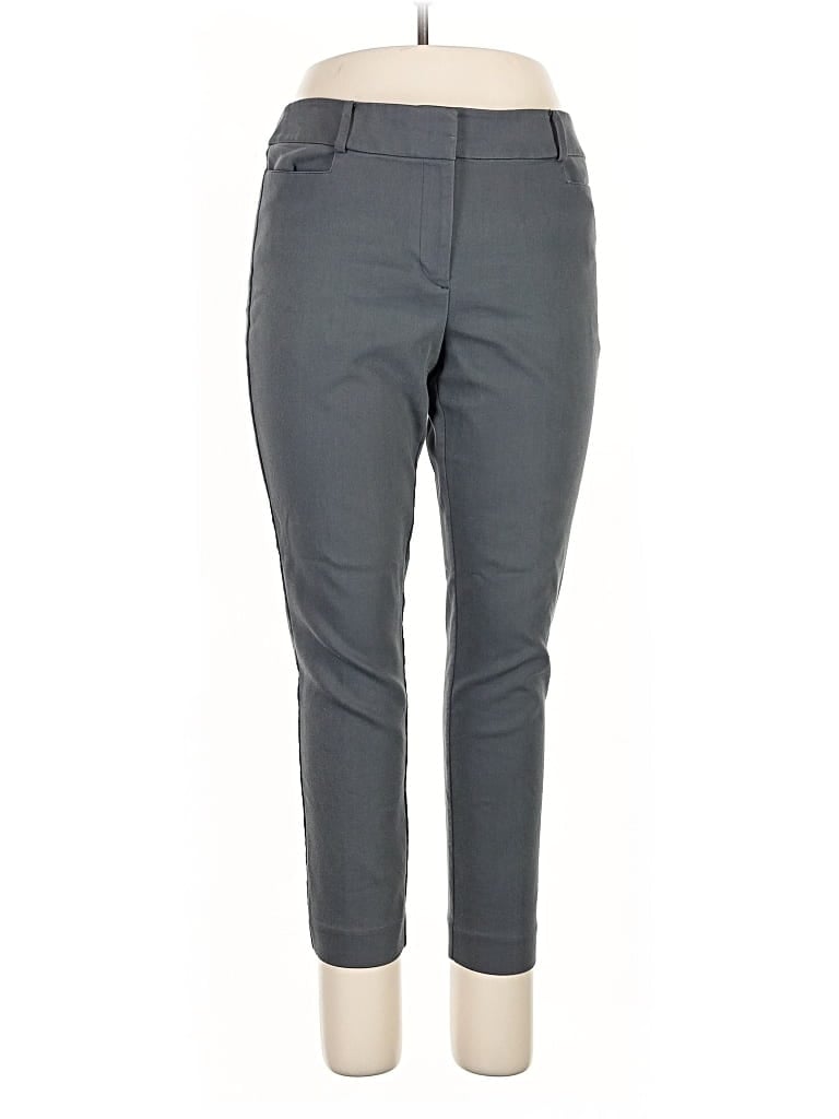 Pre-owned Ann Taylor Loft Casual Pants In Gray