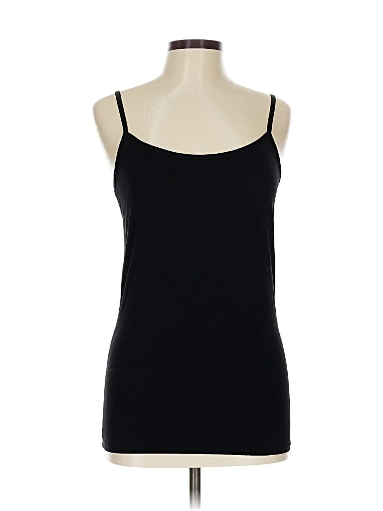 Pre-owned Unbranded Tank Top Black Strapless Neckline Tops