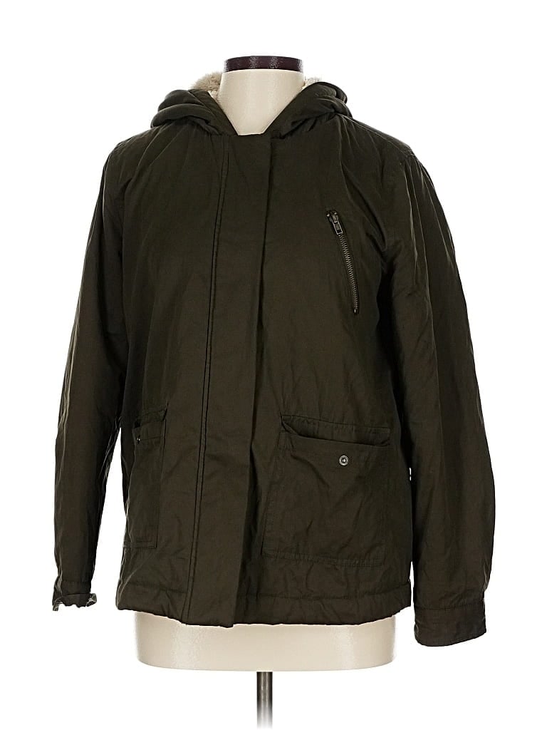 Pre-owned Forever 21 Jacket In Green