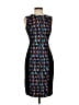 Calvin Klein Graphic Black Cocktail Dress Size 2 - photo 1