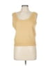 St. John Gold Sweater Vest Size L - photo 1