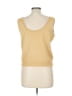 St. John Gold Sweater Vest Size L - photo 2