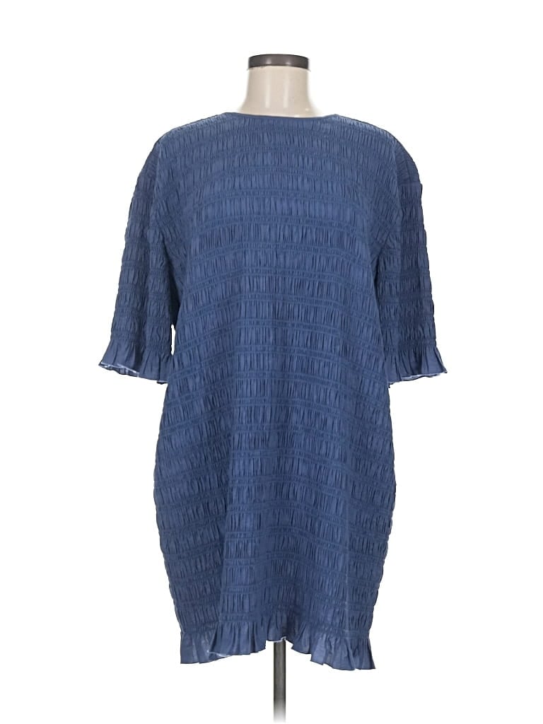 Pre-owned Everlane Casual Dress In Blue