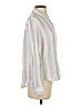 Rails 100% Cotton Stripes Ivory Long Sleeve Button-Down Shirt Size XS - photo 4