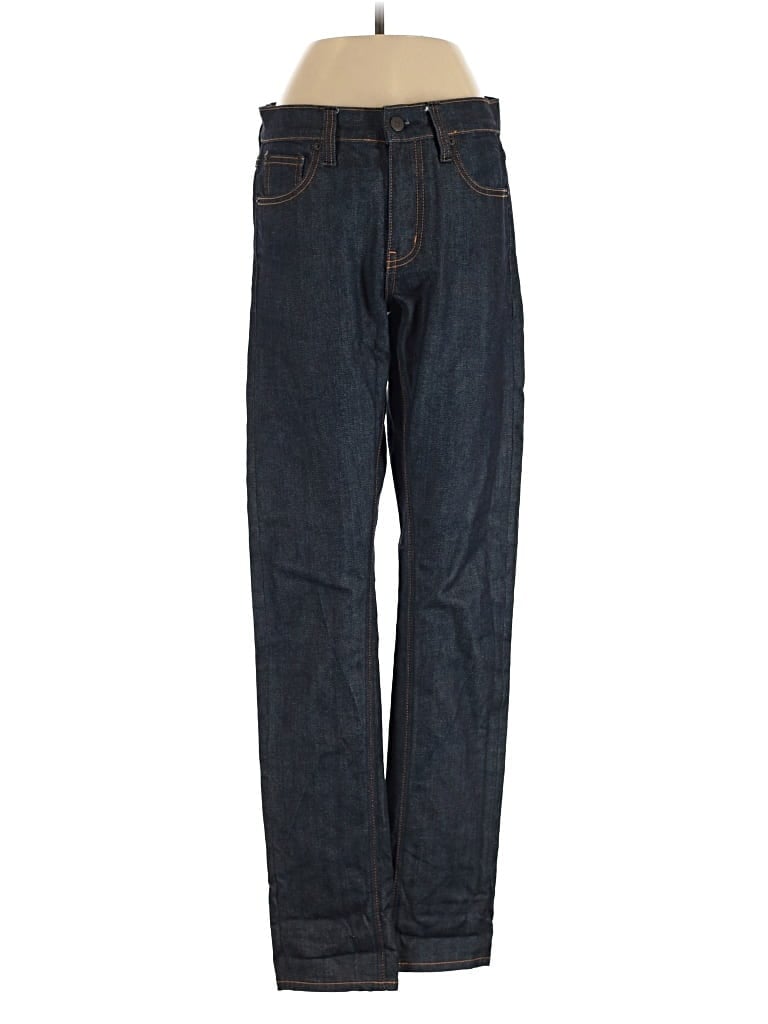 Pre-owned Uniqlo Jeans In Blue