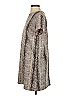 She + Sky Animal Print Gray Casual Dress Size S - photo 5