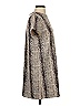 She + Sky Animal Print Gray Casual Dress Size S - photo 4