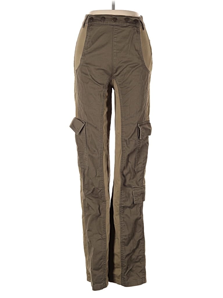 Pre-owned Zara Cargo Pants In Brown