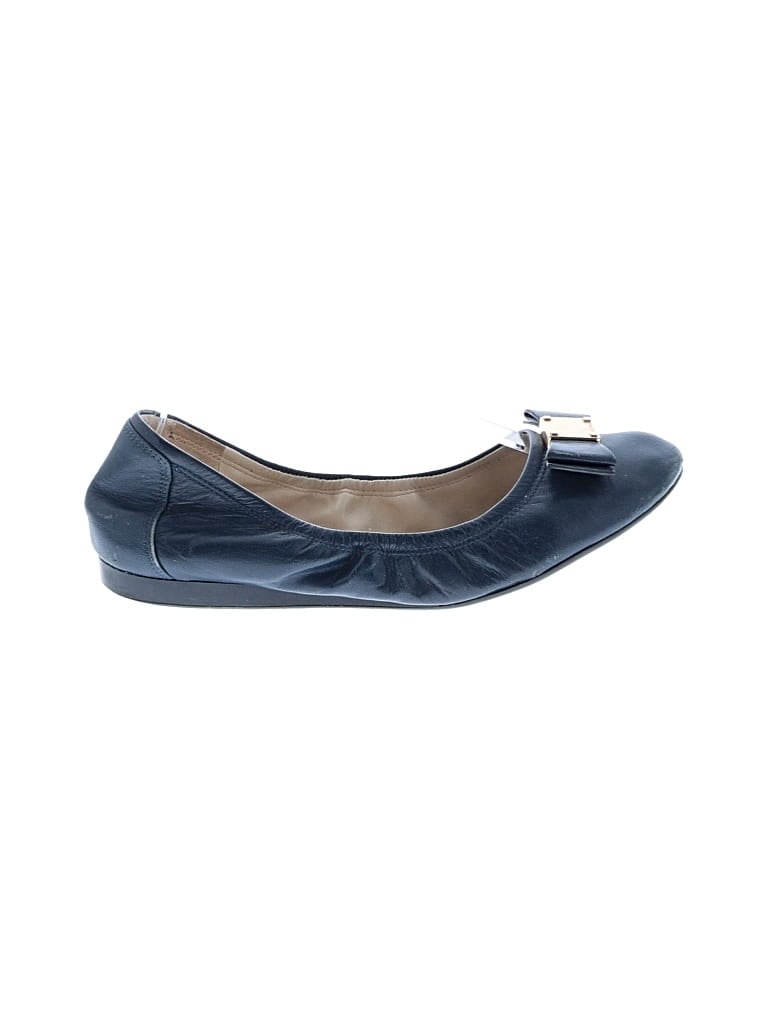 Pre-owned Cole Haan Flats In Blue