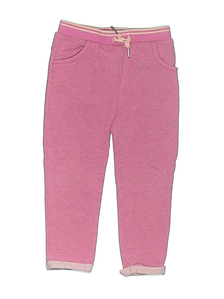 Pre-owned Deux Par Deux Kids' Casual Pants In Pink