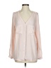 Cotton On Pink Long Sleeve Blouse Size S - photo 1
