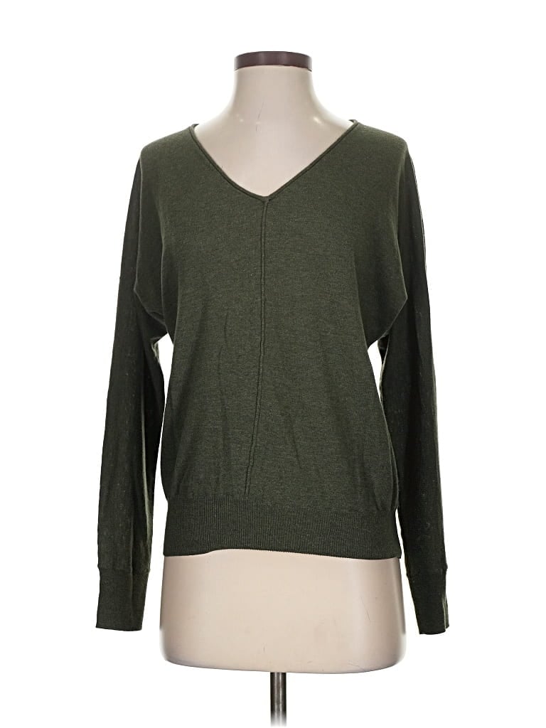 Pre-owned Gap Pullover Sweater In Green