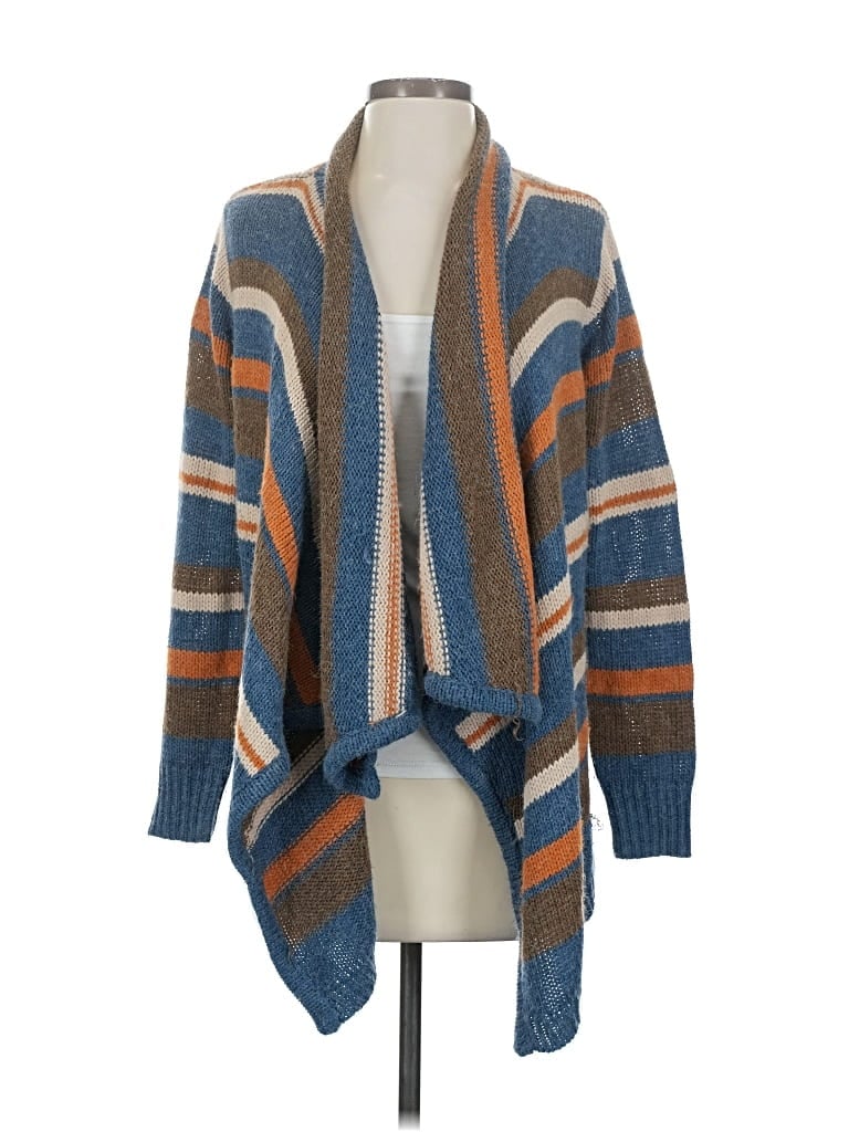 Pre-owned Blu Pepper Cardigan Sweater In Blue