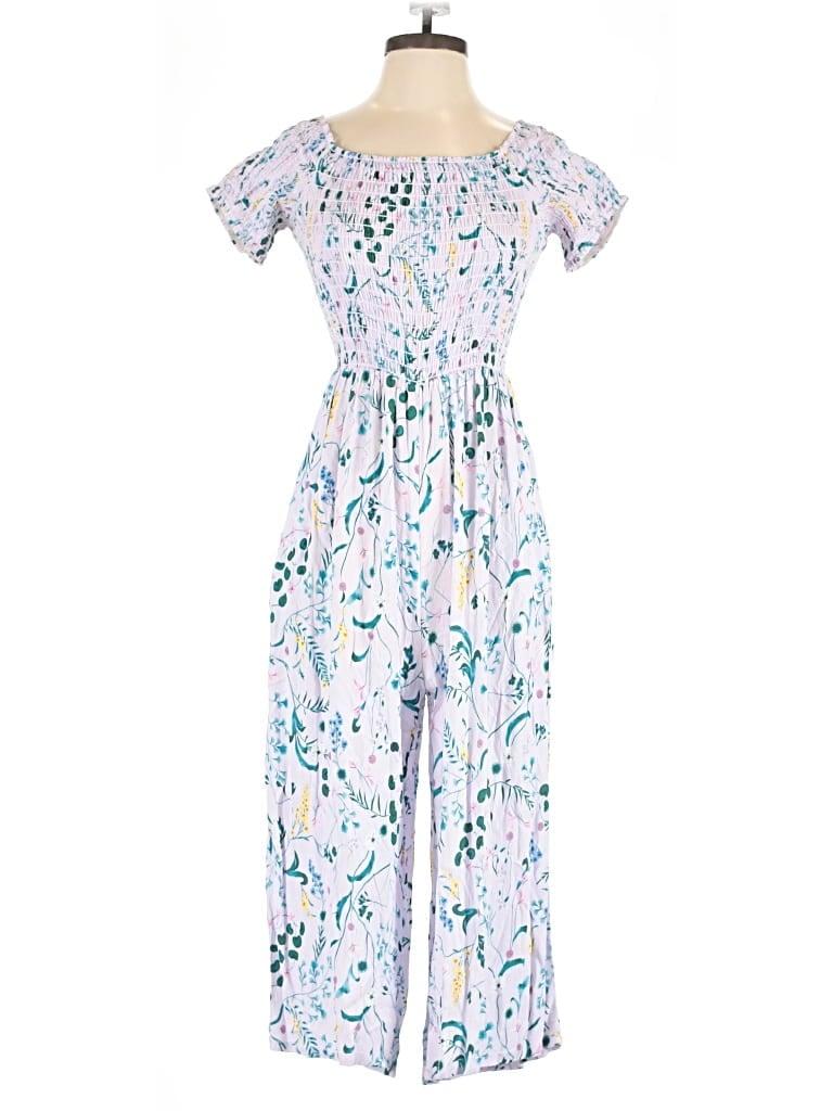 Pre-owned For The Republic Jumpsuit In Blue