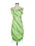 Hours 100% Polyester Tie-dye Green Cocktail Dress Size S - photo 1