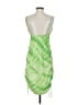 Hours 100% Polyester Tie-dye Green Cocktail Dress Size S - photo 2
