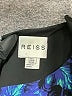 Reiss Paisley Blue Cocktail Dress Size 6 - photo 7