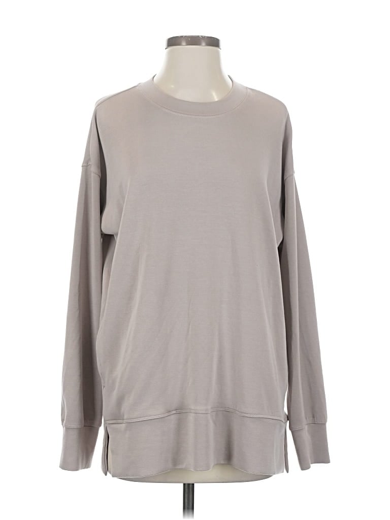 Pre-owned Sage Collective Pullover Sweater In Gray