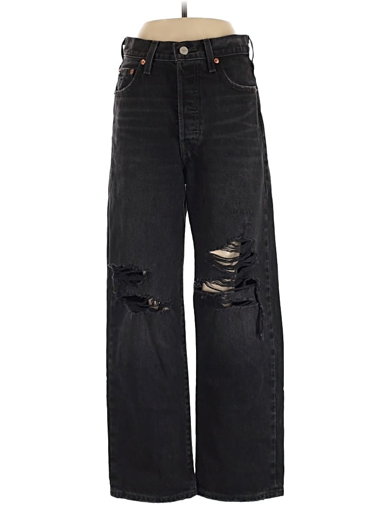 Pre-owned Levi's Jeans In Black