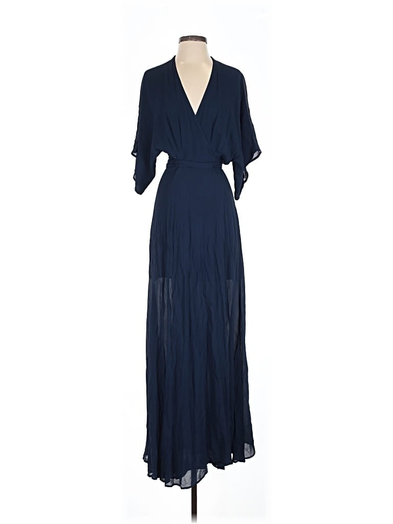 Pre-owned Reformation Casual Dress In Blue