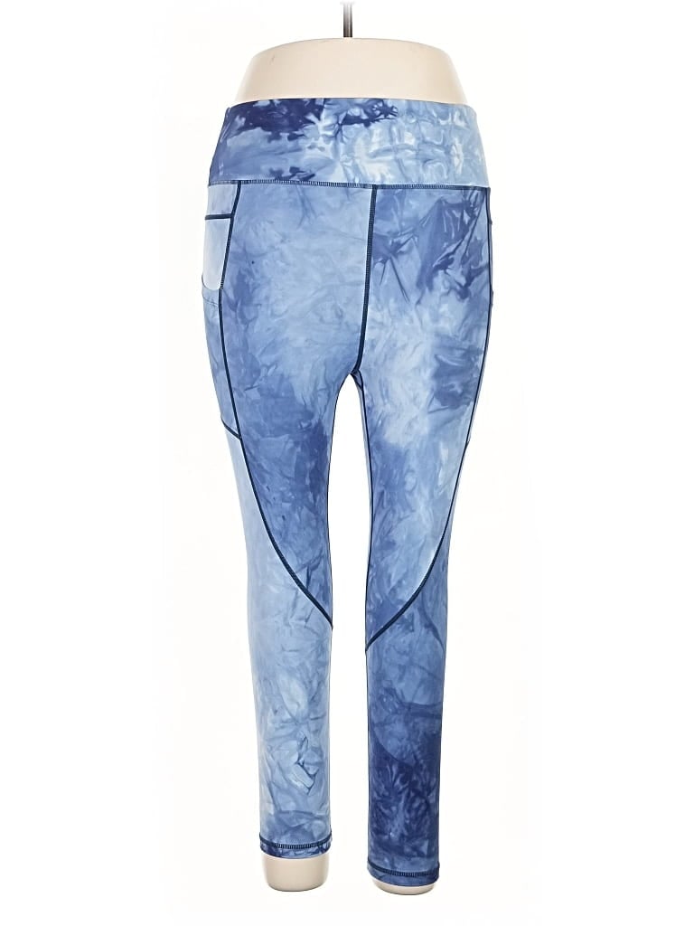 Pre-owned Zyia Active Active Pants In Blue