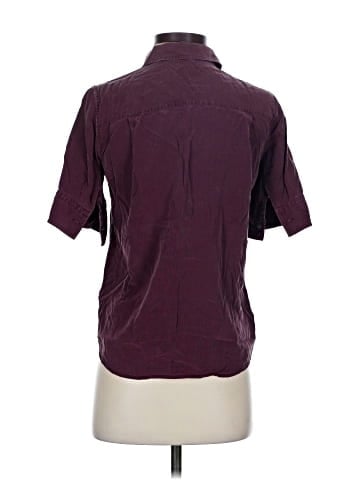 Marc Jacobs Short Sleeve Silk Top (view 2)