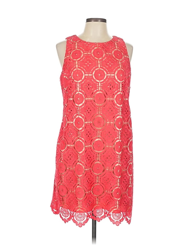 Pre-owned Eliza J Cocktail Dress In Red
