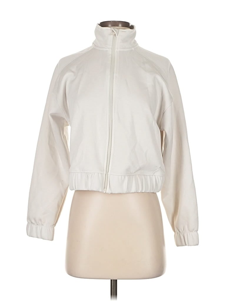 Pre-owned All In Motion Track Jacket In White