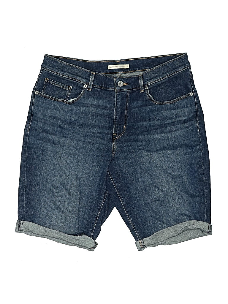 Pre-owned Levi's Denim Shorts In Blue