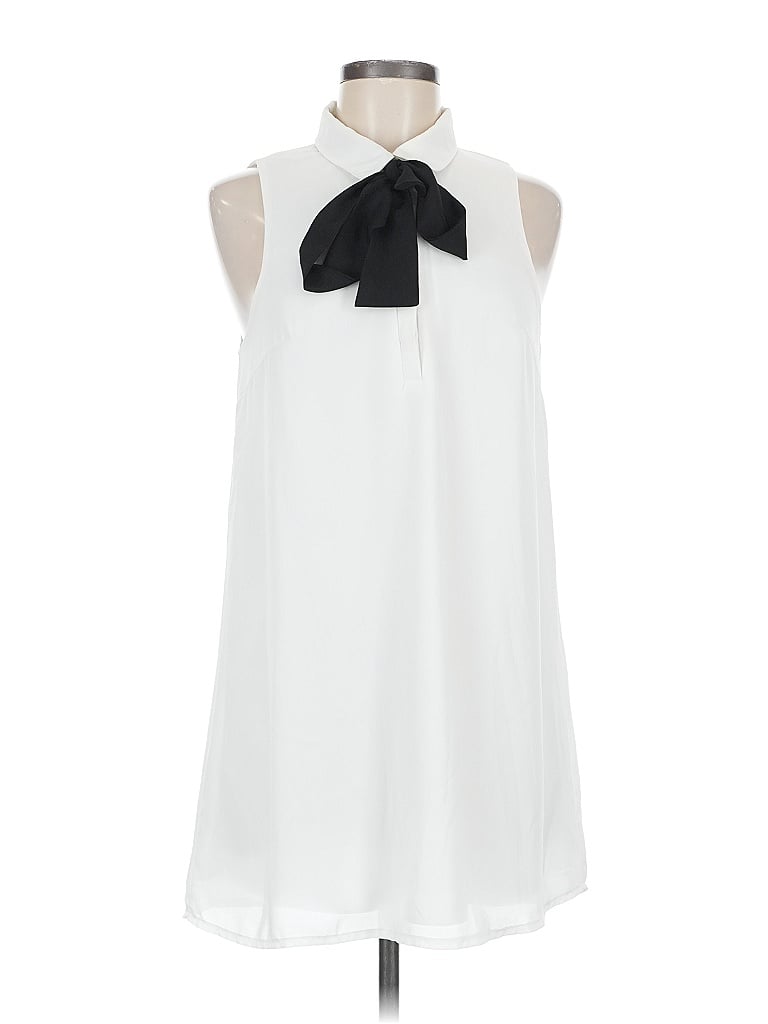 Pre-owned Tobi Casual Dress In White