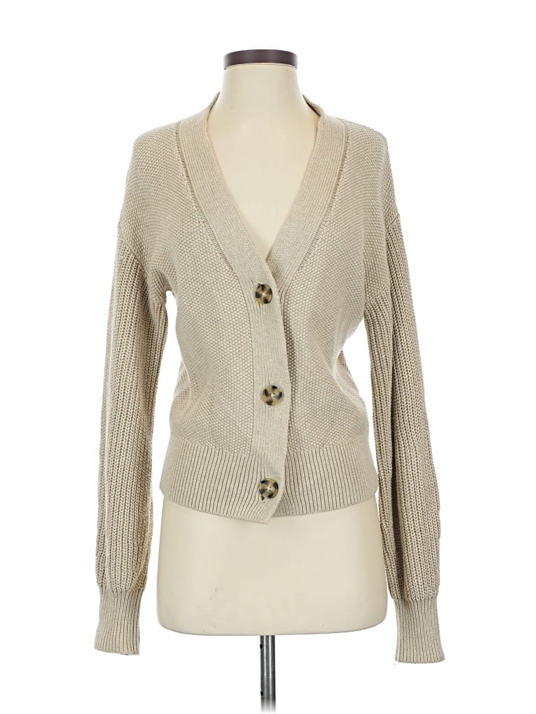 Pre-owned Gap Cardigan Sweater In Brown