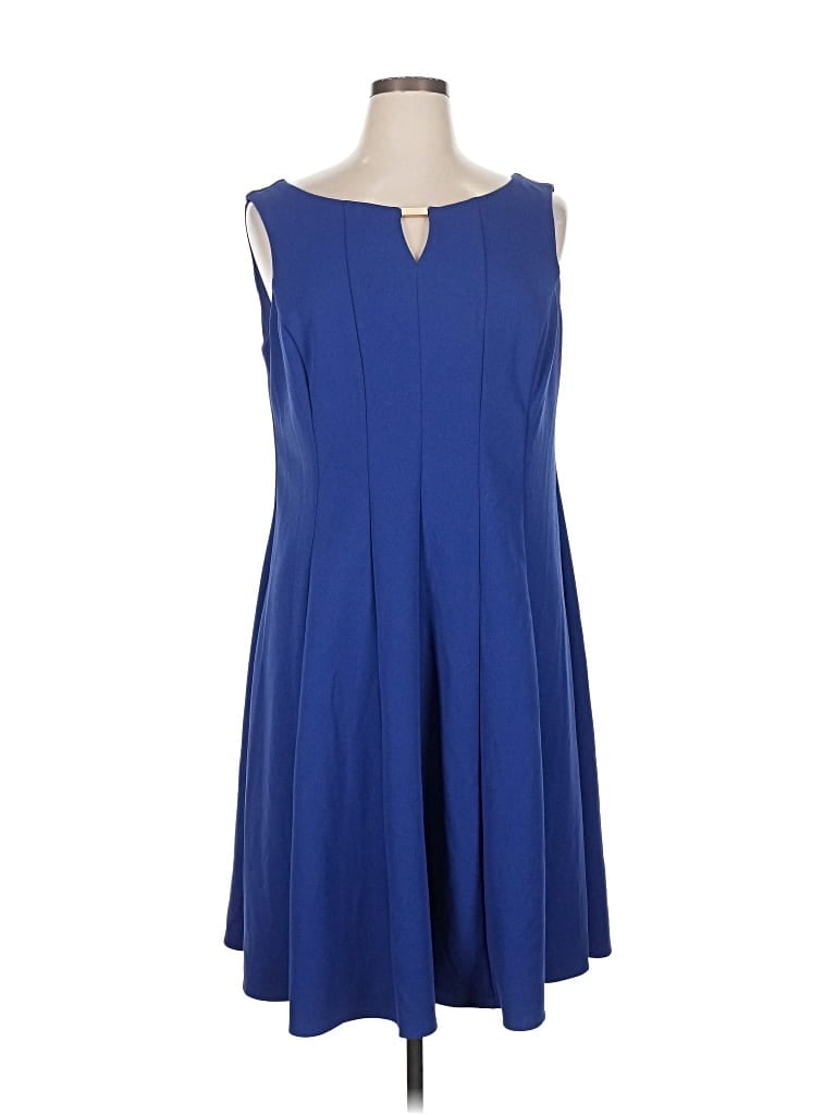 Pre-owned R & M Richards Casual Dress In Blue