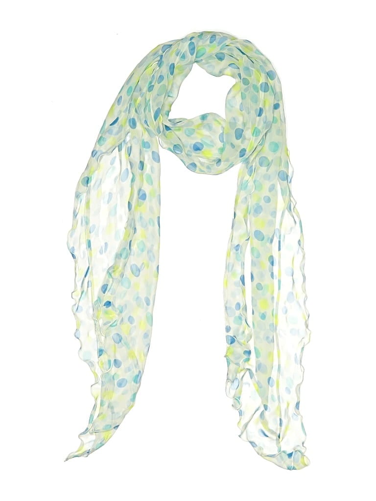 Pre-owned Unbranded Scarf In Blue