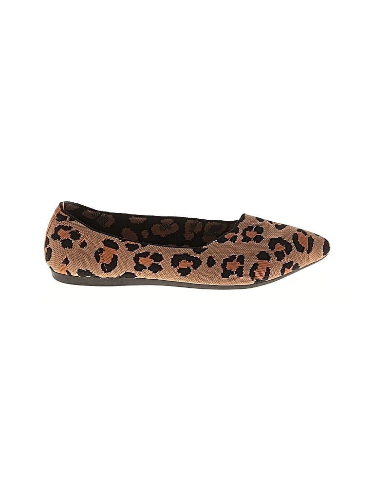 Pre-owned Unbranded Flats In Brown