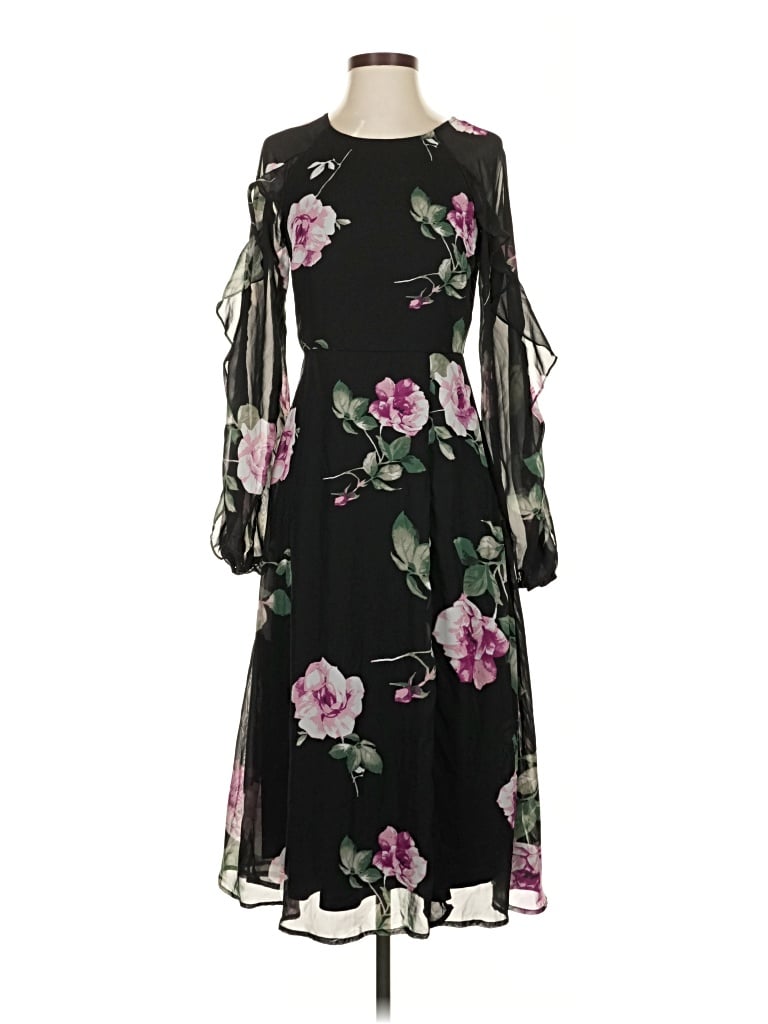 Pre-owned Lulus Cocktail Dress In Black