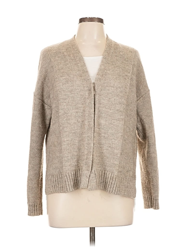 Pre-owned Lafayette 148 Cardigan Sweater In Brown